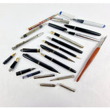 Job Lot of Vintage and Antique Parker Fountain Pen, Fountain Pens, Pens and Pencils, etc