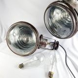 Pair of Antique / Vintage French Theatre Lights or Lamps