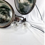 Pair of Antique / Vintage French Theatre Lights or Lamps