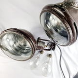 Pair of Antique / Vintage French Theatre Lights or Lamps