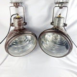 Pair of Antique / Vintage French Theatre Lights or Lamps