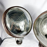 Pair of Antique / Vintage French Theatre Lights or Lamps