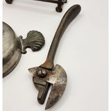 Antique Joblot Collection Tin Opener Corkscrew Letter Rack Wine Sampler Coronation Tin
