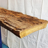3.6 metres Long Waney Edged Oak Counter or Bar top. Stunning.