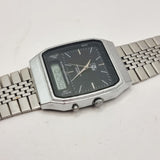 Vintage Inex Alarm Chronograph Quartz Wristwatch Digital Analogue Dual