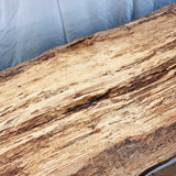 3.6 metres Long Waney Edged Oak Counter or Bar top. Stunning.