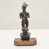 Antique Bronze Bell Boy Door Knocker.