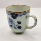 Collection of Three Antique Cups/Bowls Meissen, Worcester, and Staffordshire.