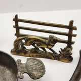 Antique Joblot Collection Tin Opener Corkscrew Letter Rack Wine Sampler Coronation Tin