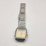 Timex Quartz Dual Analogue Wristwatch for Spares and Repairs