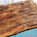 3.6 metres Long Waney Edged Oak Counter or Bar top. Stunning.