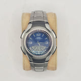 Classic Casio Tough Solar Dual Analogue and Digital AWS-90 WR50 Wristwatch
