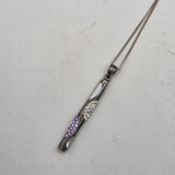 Vintage Sterling Silver Necklace and pendent 925 Silver
