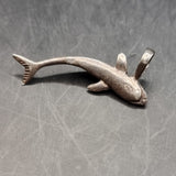 Vintage Shark 925 Silver Pendant