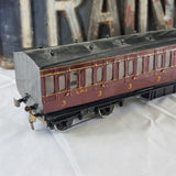 0 Gauge Course Scale Kit Built Carriage LMS 91 3rd Class
