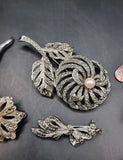 Collection Joblot Costume Jewellery Enamel Marcasite Brooches Pendant Animals