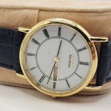 Citizen Eco-Drive Gold Tone Day-Date Gents Quartz Wristwatch