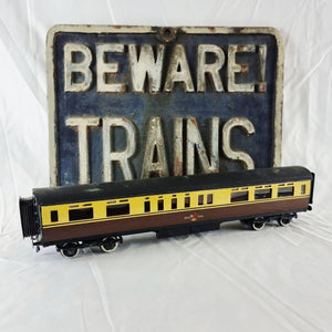 O Gauge Course Scale Kit Built Carriage British Railway