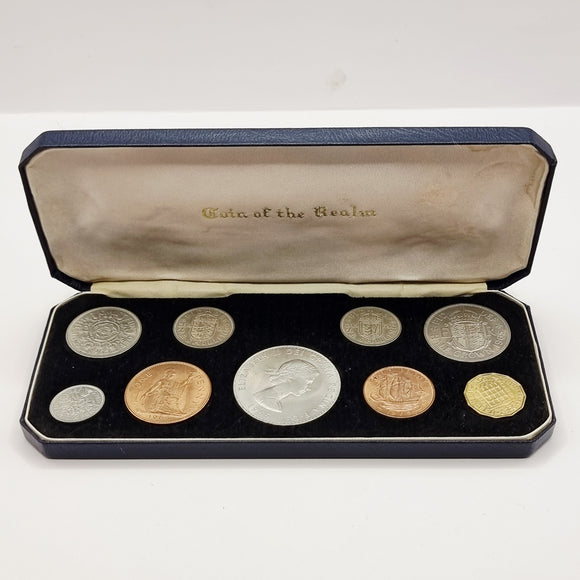 1965 Uncirculated Proof Set Coins of the Realm 9 Coins