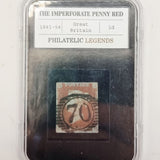 The Imperforate Penny Red Sealed by PHILATELIC LEGENDS