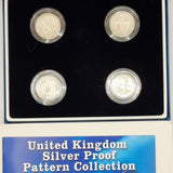 £1 Coins 2003 United Kingdom Silver Proof Pattern Collection