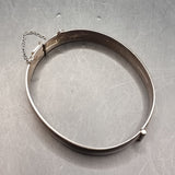Vintage Demask Silver Bangle 1964 Birmingham by RPH Jewellery Co Ltd