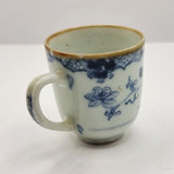 Collection of Three Antique Cups/Bowls Meissen, Worcester, and Staffordshire.