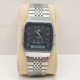 Vintage Inex Alarm Chronograph Quartz Wristwatch Digital Analogue Dual