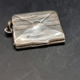 Antique 1913 Albert Ernest Jenkins Chester Silver Envelope Stamp Holder