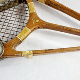 Rare Vintage Hazells Streamline White Star Tennis Racket