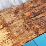 3.6 metres Long Waney Edged Oak Counter or Bar top. Stunning.