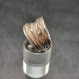 Vintage Studio Folded Sheet of Silver 925 Ring Size N