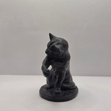 Vintage Bronze Cat Figurine