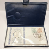 Michelangelo 500th Anniversary Silver Medal and First Day Cover, 1975 Coin