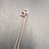 Vintage Silver Necklace and Bells Pendant.
