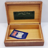 Vintage Novelty Joseph Egg Double Barrelled Pistol Cigarette Box