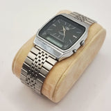 Vintage Inex Alarm Chronograph Quartz Wristwatch Digital Analogue Dual