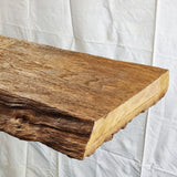 3.6 metres Long Waney Edged Oak Counter or Bar top. Stunning.