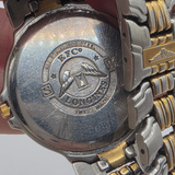 Longines Flagship Men’s Watch – 33mm Gold & Stainless Steel, White Dial