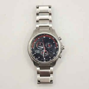 Citizen Eco-Drive WR 100 Chronograph Gents Wristwatch