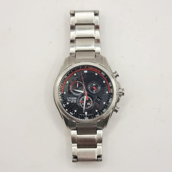 Citizen Eco-Drive WR 100 Chronograph Gents Wristwatch