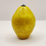 Vintage Phoenician Glass Paperweight Malta Lemon