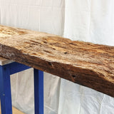 3.6 metres Long Waney Edged Oak Counter or Bar top. Stunning.
