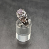 Vintage Aquamarine and Silver Ring Size N