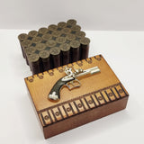 Enesco Faux Shotgun Shell Trinket Box