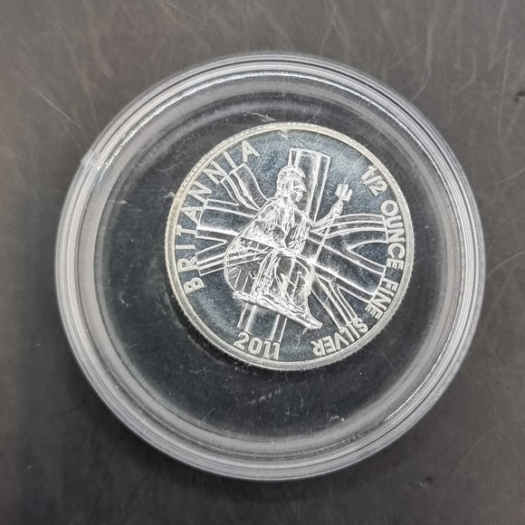2011 Fine Silver Britannia 1/2 Ounce 1 Pound Coin