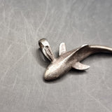 Vintage Shark 925 Silver Pendant