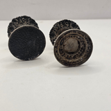 Antique Pair of Silver Candle Sticks