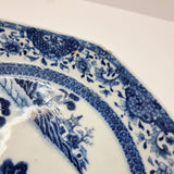 Antique 19th Century Chinese Blue and White Plate