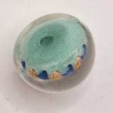Two Vintage Millefiori Glass Paperweights.